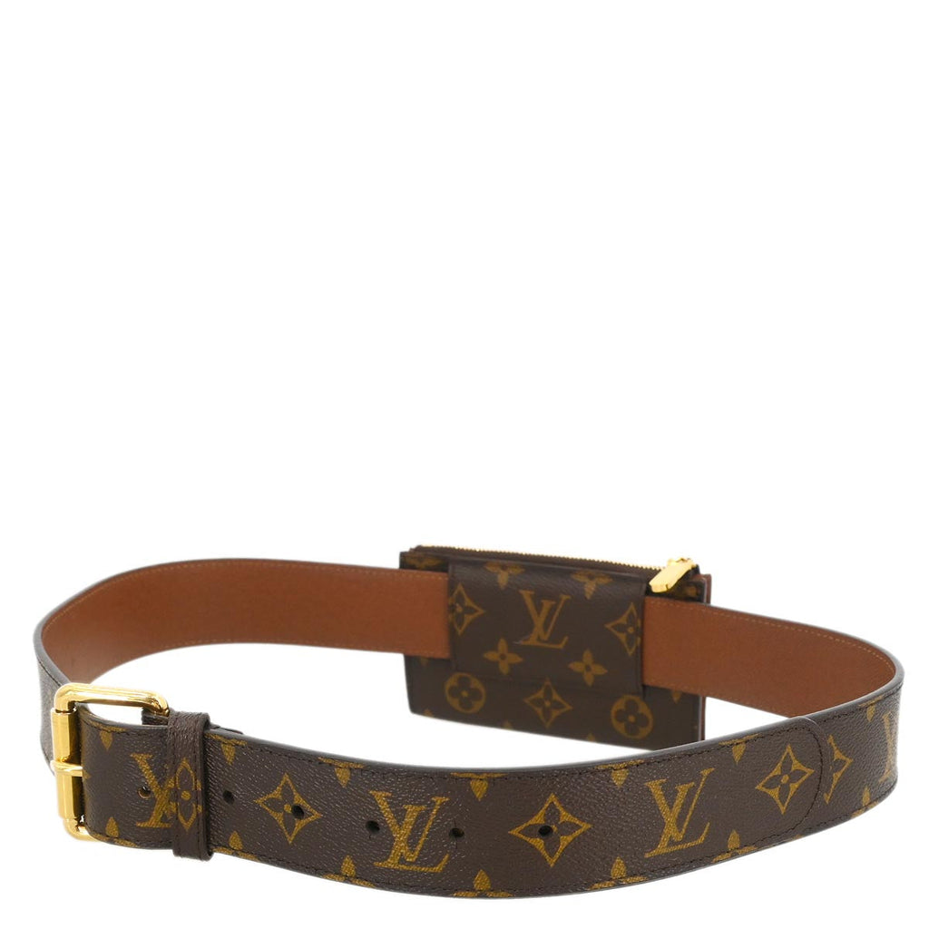 Louis Vuitton 2011 Ceinture Pochette Duo Waist Bum Bag M9836S #100/40