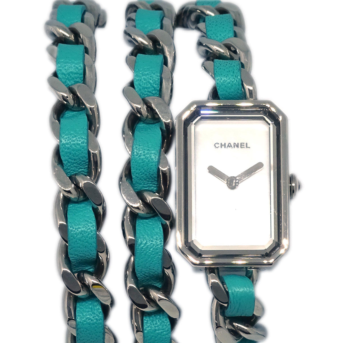 Chanel 2016 H4559 Premiere Rock Pop Quartz Watch Silver SS