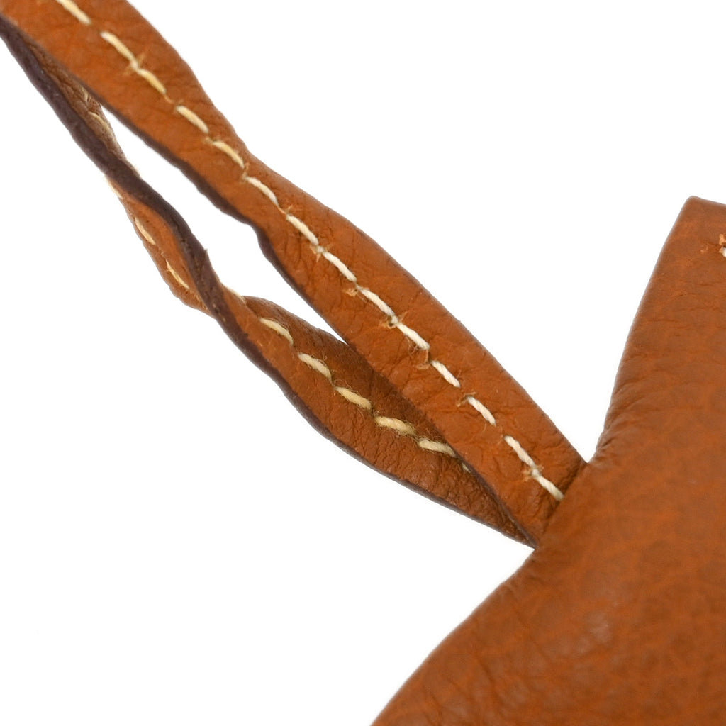 Hermes 2012 Gold Togo Clochette Necklace Pendant