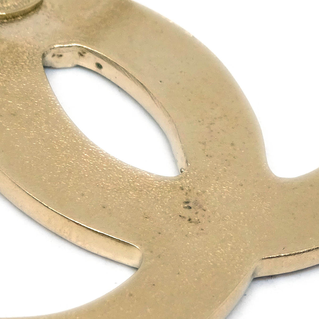 Chanel CC Brooch Pin Gold 10P