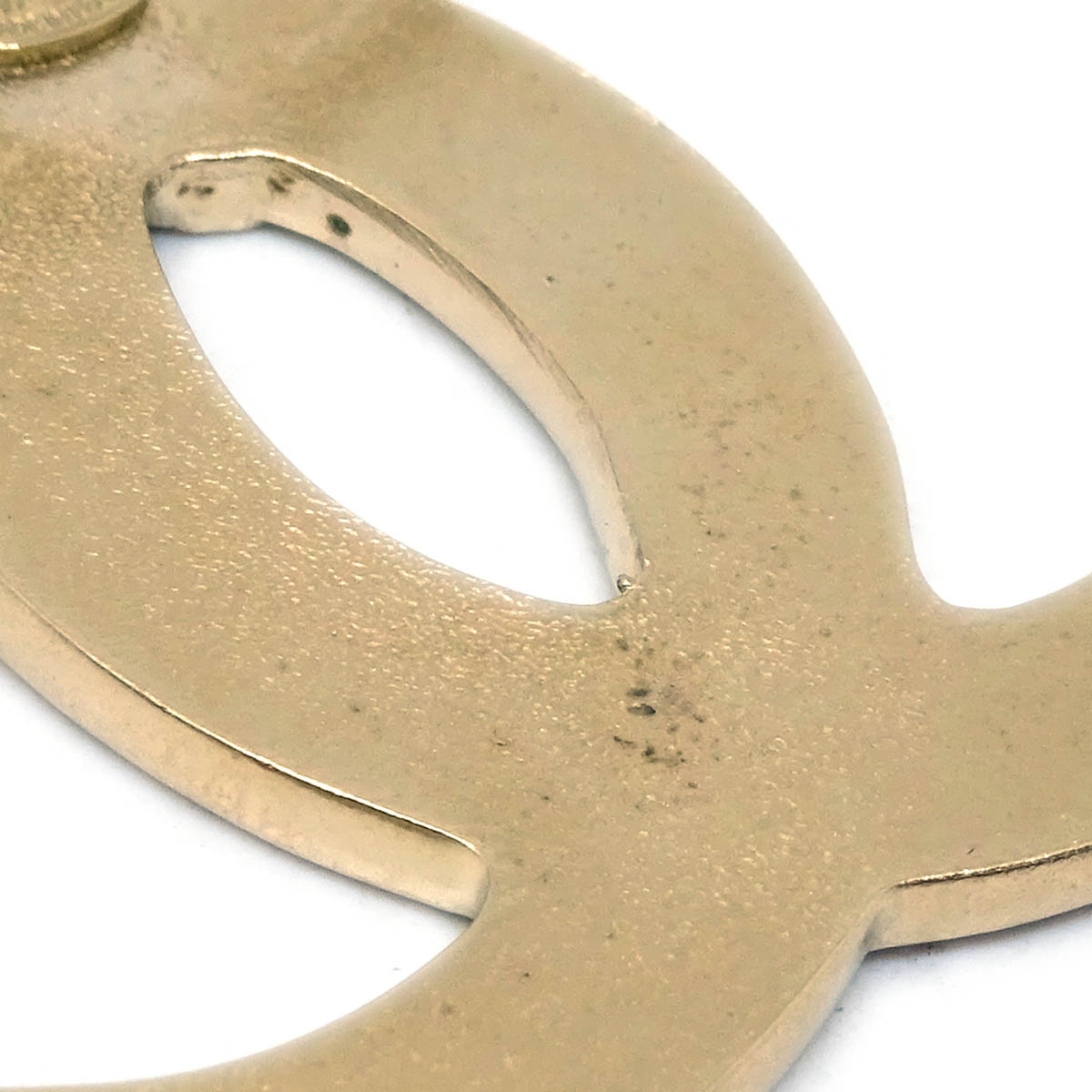 Chanel CC Brooch Pin Gold 10P