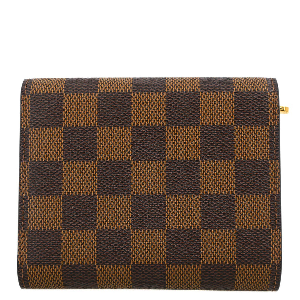 Louis Vuitton 2012 Damier Portefeuille Joy Trifold Wallet N60034