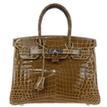 Hermes * 2011 Ficelle Niloticus Crocodile Birkin 30 Handbag