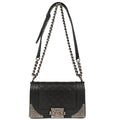 Boy Chanel 2014 Black Calfskin Small Chain Shoulder Bag