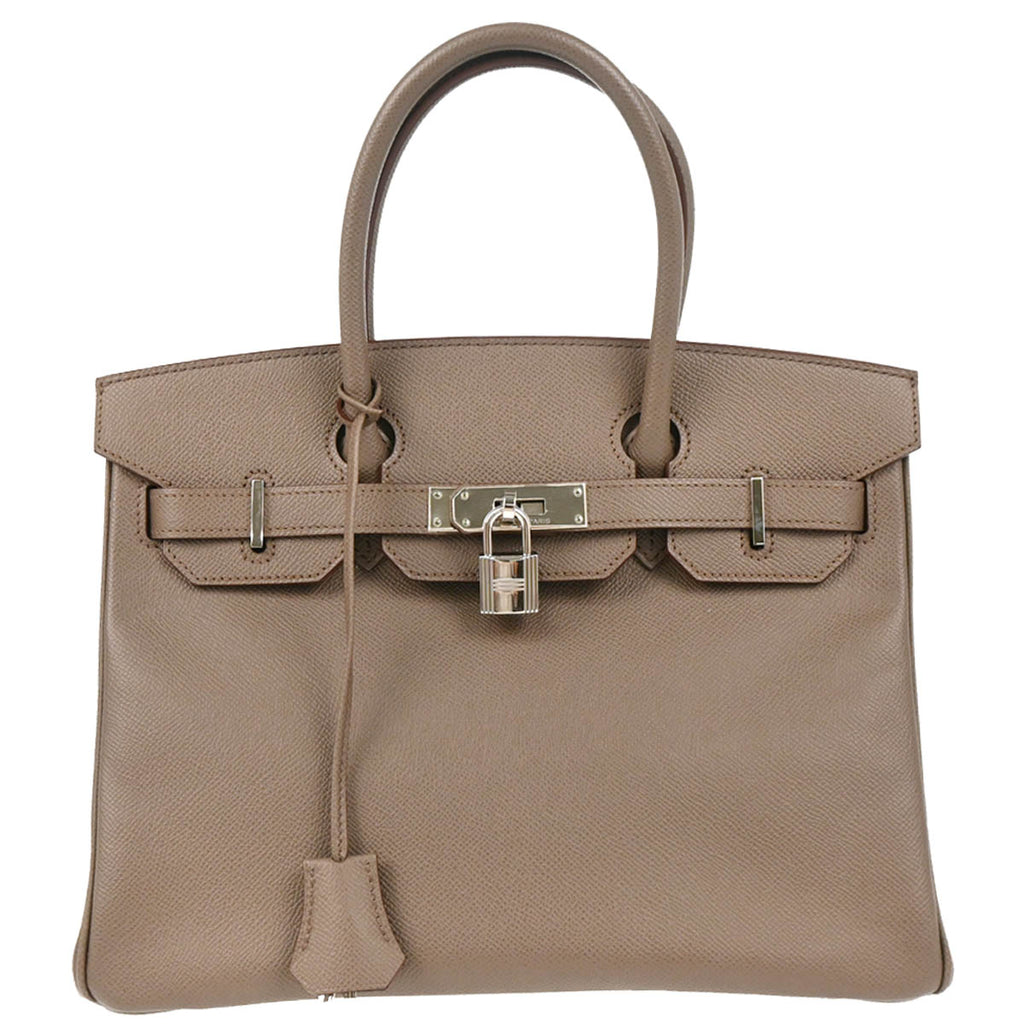 Hermes 2014 Etain Epsom Birkin 30 Handbag