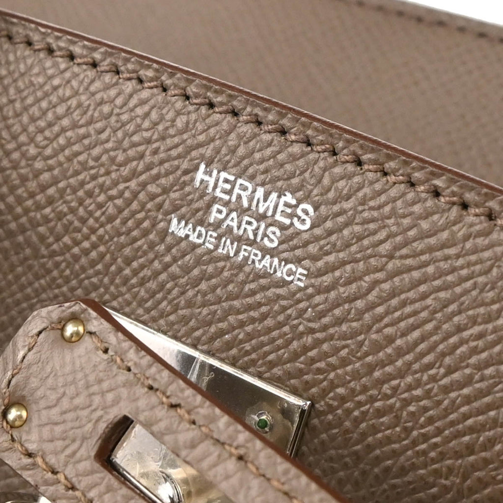 Hermes 2014 Etain Epsom Birkin 30 Handbag