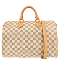 Louis Vuitton 2013 Damier Azur Speedy Bandouliere 35 2way Shoulder Handbag N41002