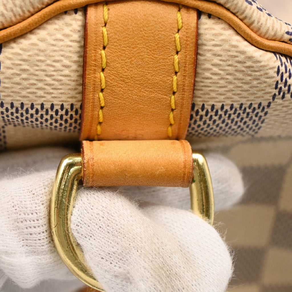 Louis Vuitton 2013 Damier Azur Speedy Bandouliere 35 2way Shoulder Handbag N41002