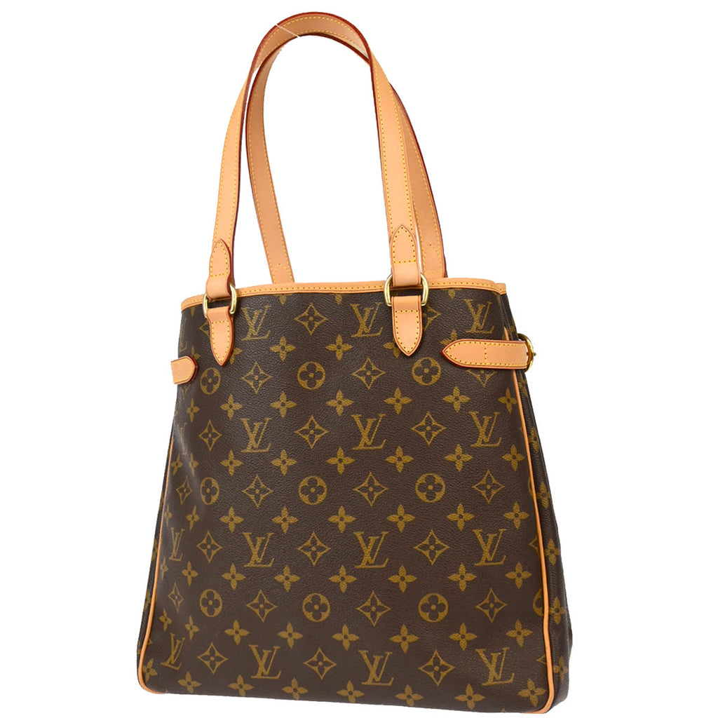 Louis Vuitton 2010 Monogram Batignolles Vertical Tote Handbag M51153