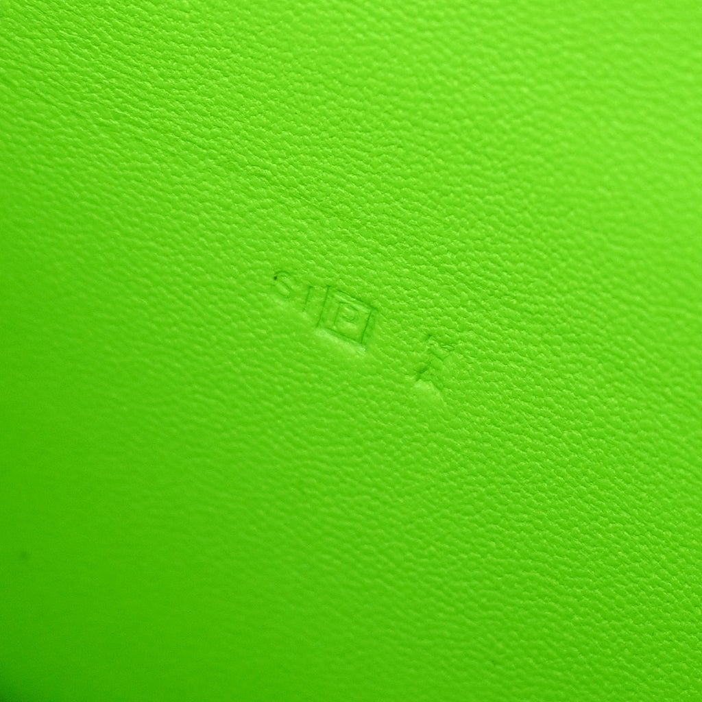 Hermes 2012 Apple Green Swift Dogon GM Wallet