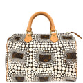 Louis Vuitton Yayoi Kusama 2012 White Monogram Town Speedy 30 Handbag M40690