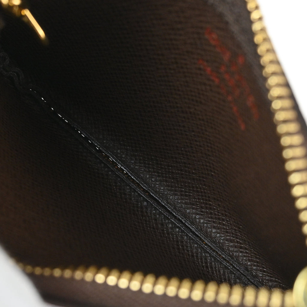 Louis Vuitton 2013 Damier Pochette Cles Coin Case Wallet Purse N62658