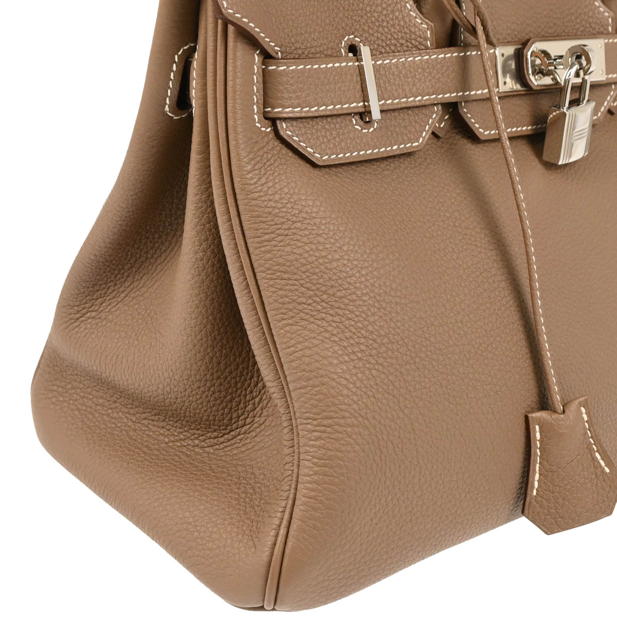 Hermes 2013 Etoupe Gray Togo Birkin 30 Handbag