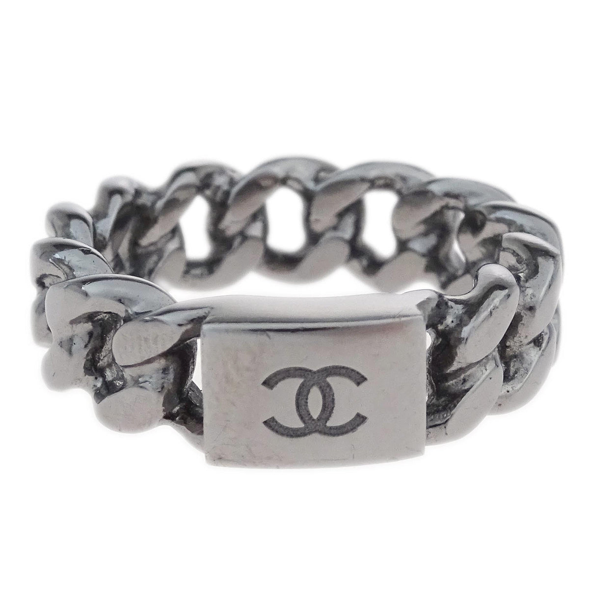 Chanel Ring Silver B15P