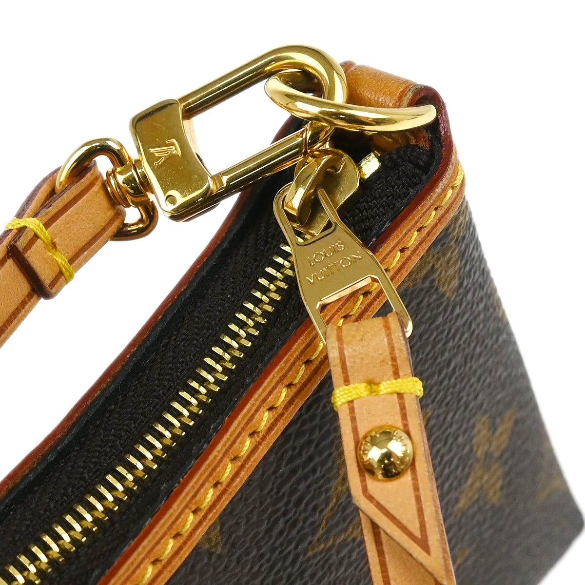 Louis Vuitton 2010 Monogram Mini Pochette Delightful Handbag M40309
