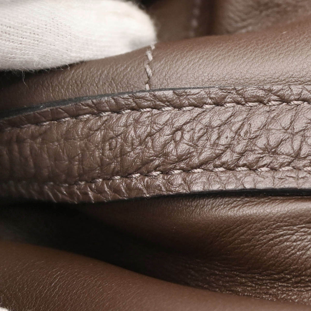 Hermes 2019 Chocolat Togo Sac 24/24 35 Handbag