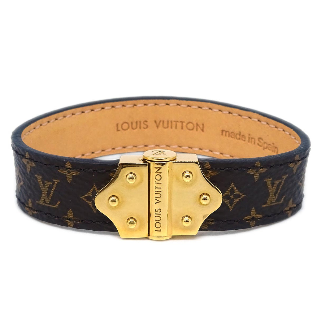 Louis Vuitton Monogram Brass Spirit Bracelet M6689 #17