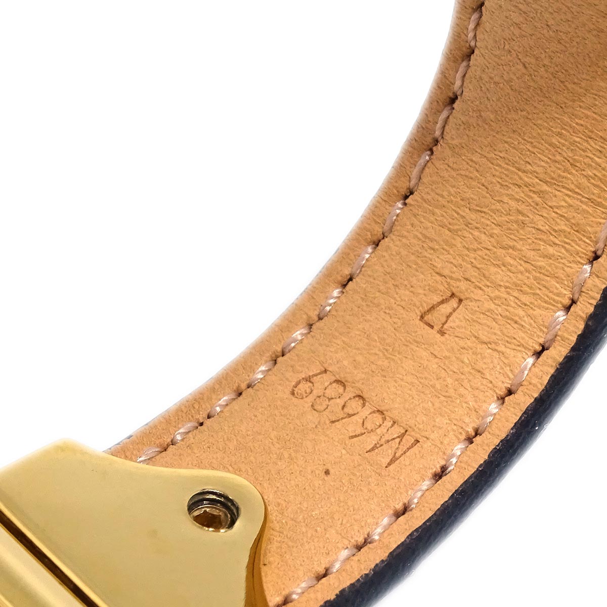 Louis Vuitton Monogram Brass Spirit Bracelet M6689 #17