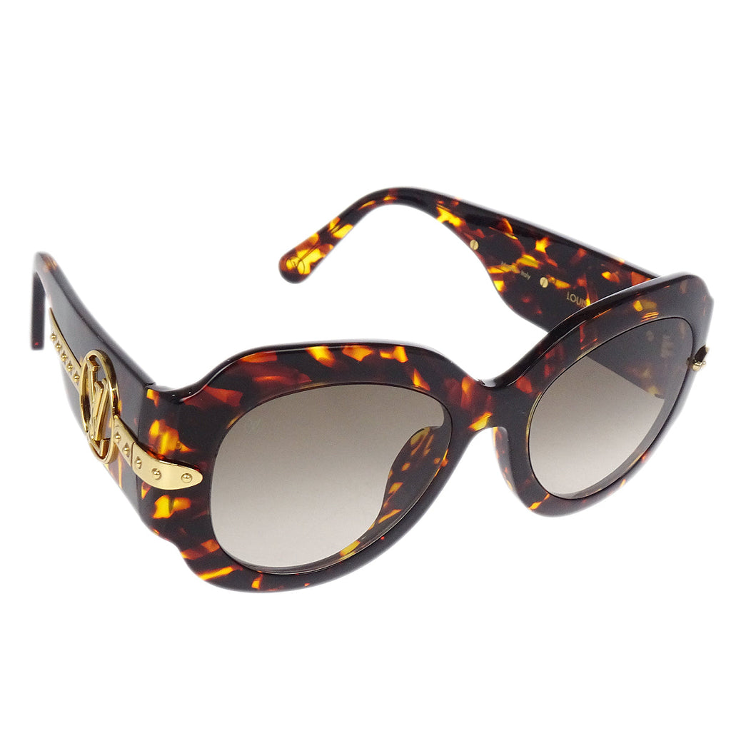 Louis Vuitton Sunglasses Eyewear Brown Small New