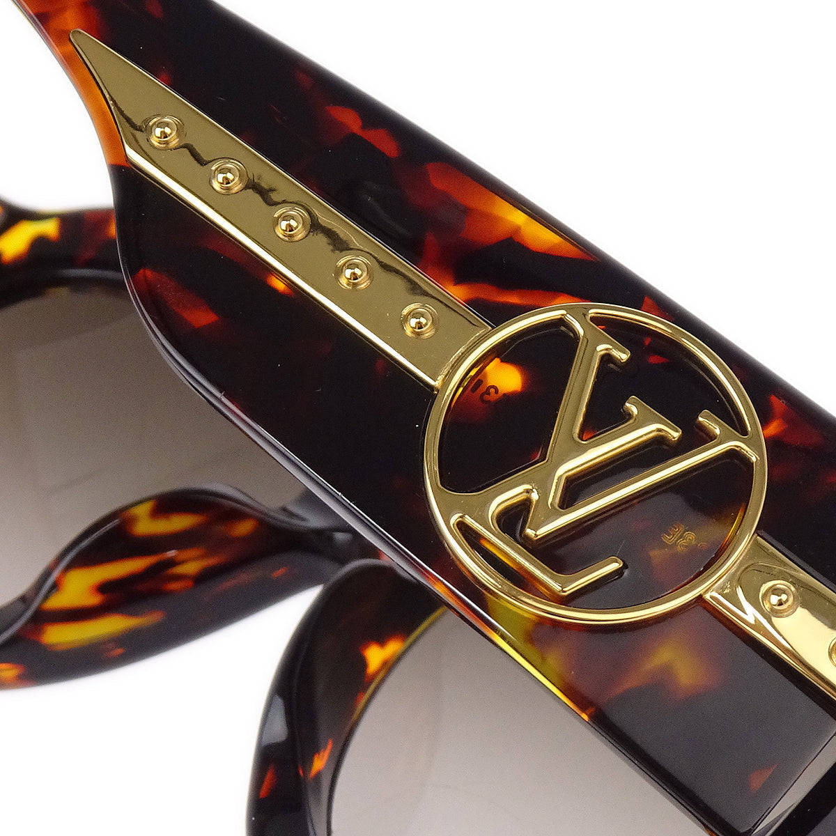 Louis Vuitton Sunglasses Eyewear Brown Small New