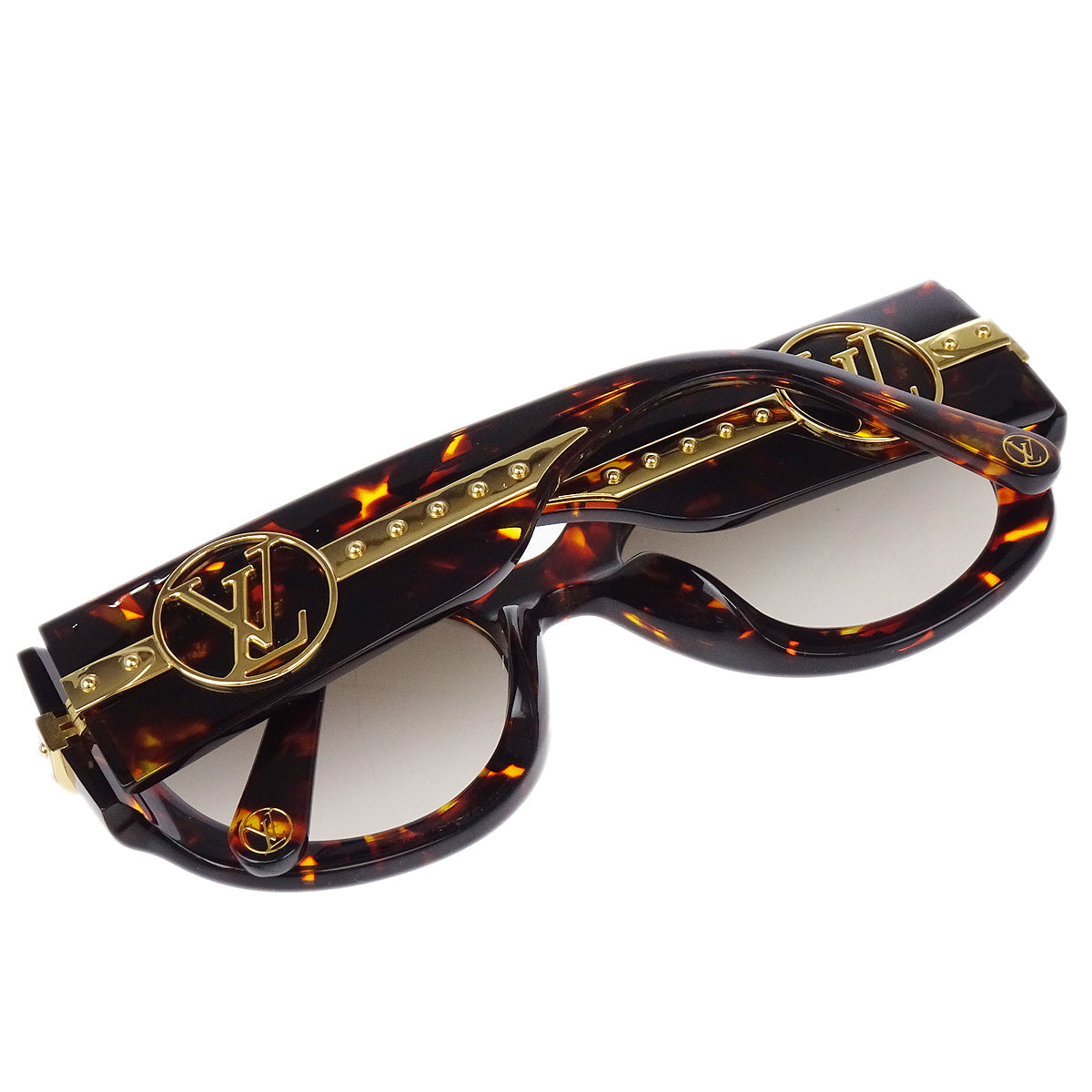 Louis Vuitton Sunglasses Eyewear Brown Small New