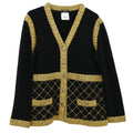 Chanel 2015-2016 Cardigan Black #42