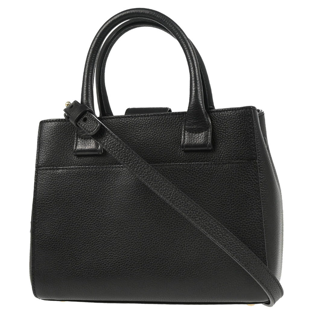 Chanel 2017 Black Calfskin Neo Executive 2way Shoulder Handbag