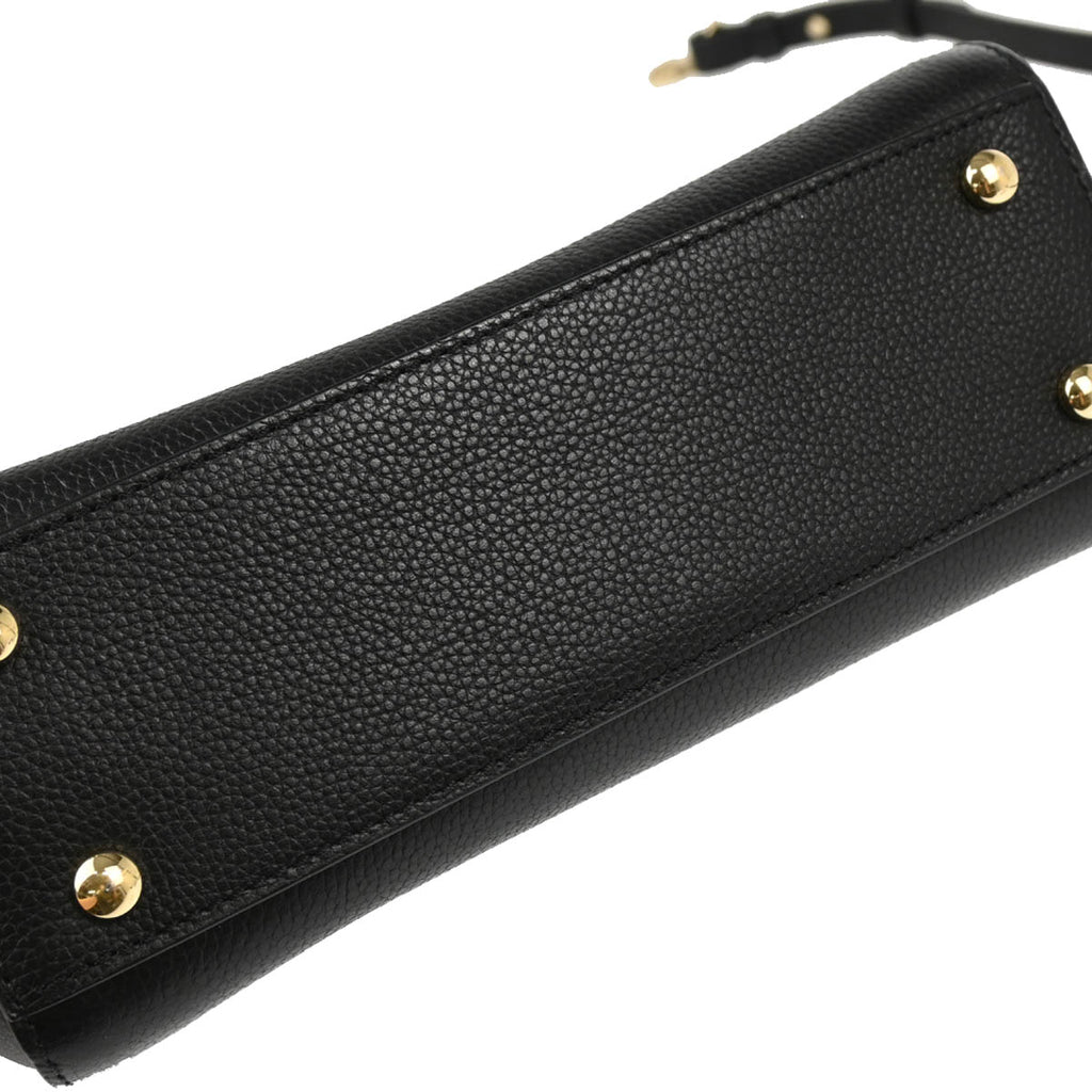 Chanel 2017 Black Calfskin Neo Executive 2way Shoulder Handbag