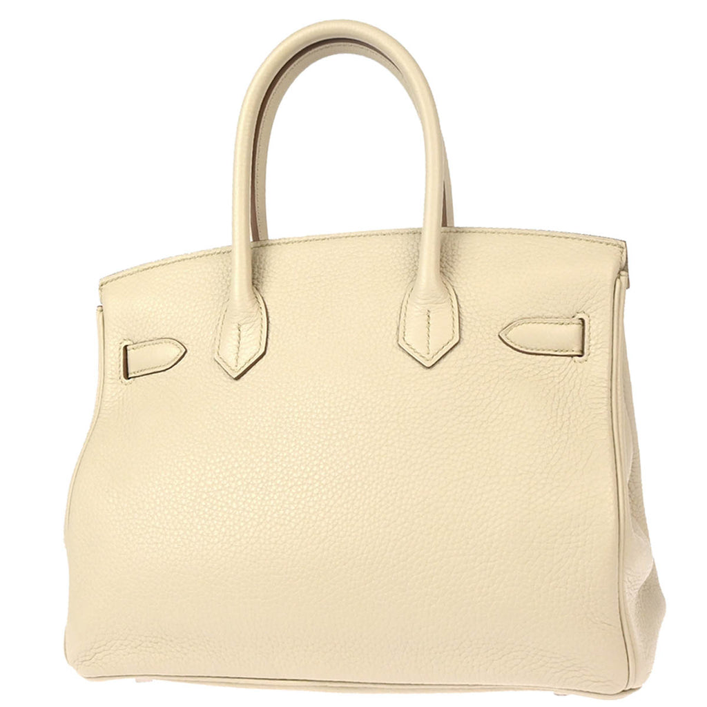 Hermes 2018 Beton Taurillon Clemence Birkin 30 Handbag