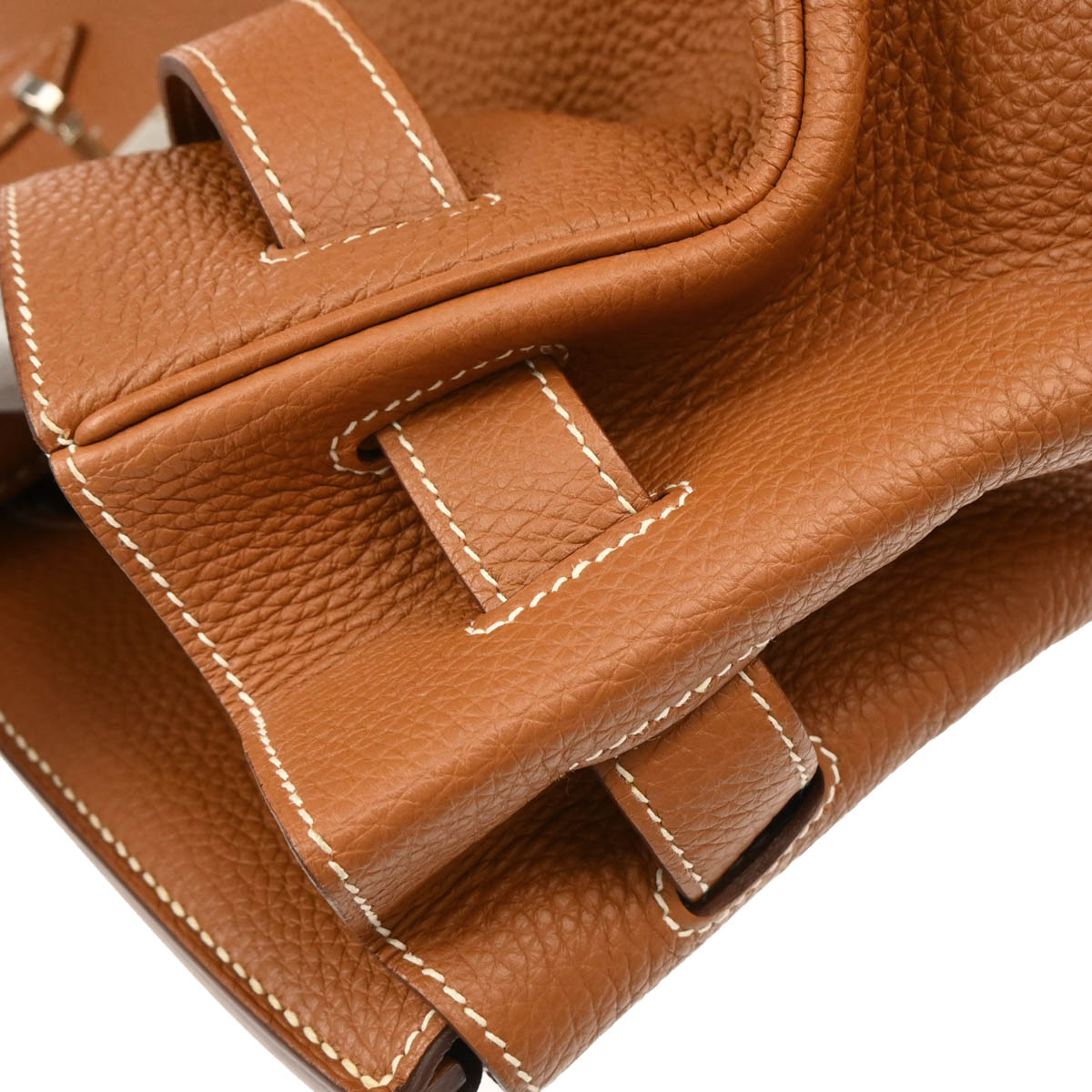 Hermes 2010 Gold Clemence JPG Shoulder Birkin