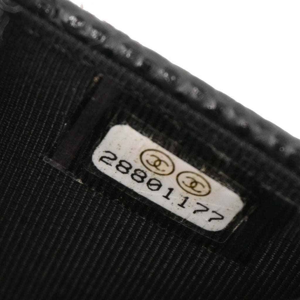 Chanel 2019 Black Caviar Classic WOC Shoulder Wallet Bag