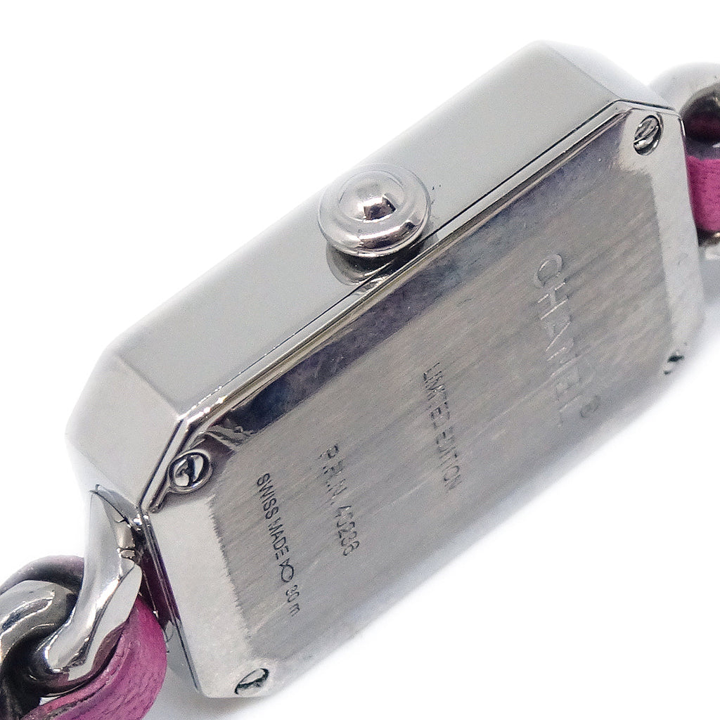 Chanel H4557 Premiere Rock Pop Quartz Watch Silver SS