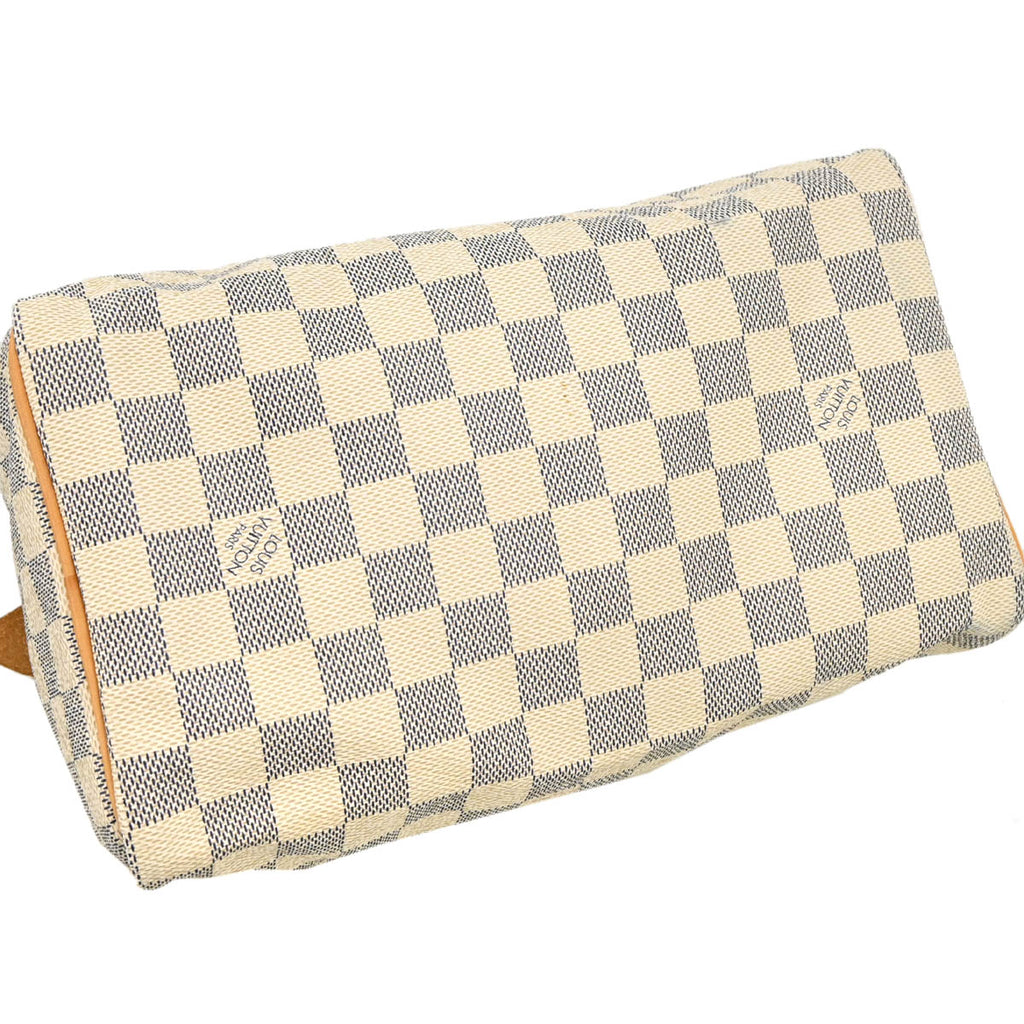 Louis Vuitton 2010 Damier Azur Speedy 25 Handbag N41534