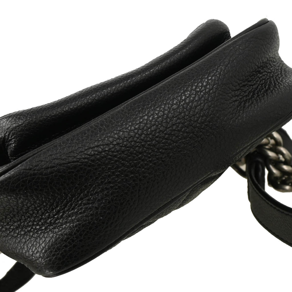 Chanel 2016-2017 Black Caviar Shoulder Bag