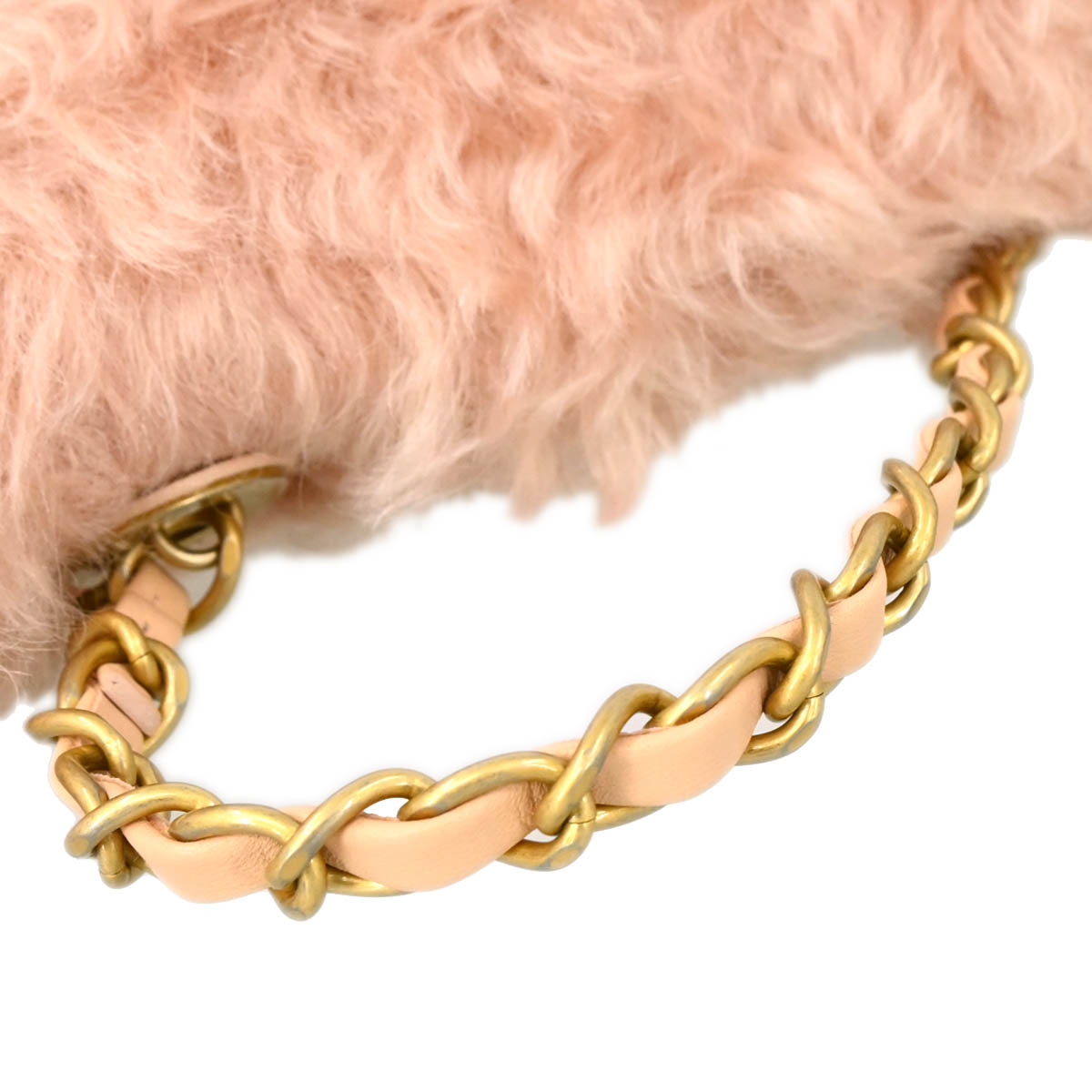 Chanel 2017-2018 Pink Fantasy Fur Handbag