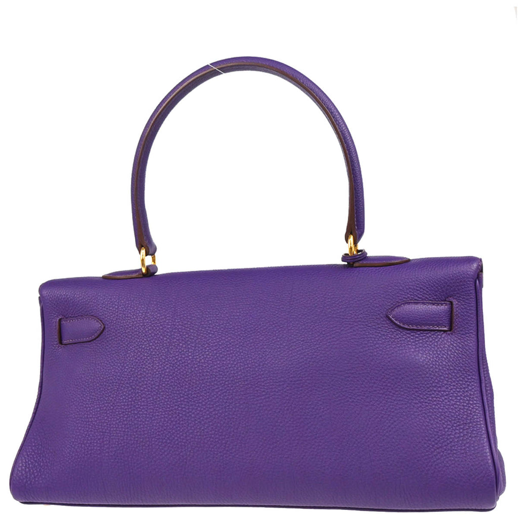 Hermes 2010 Iris Togo Shoulder Kelly Handbag