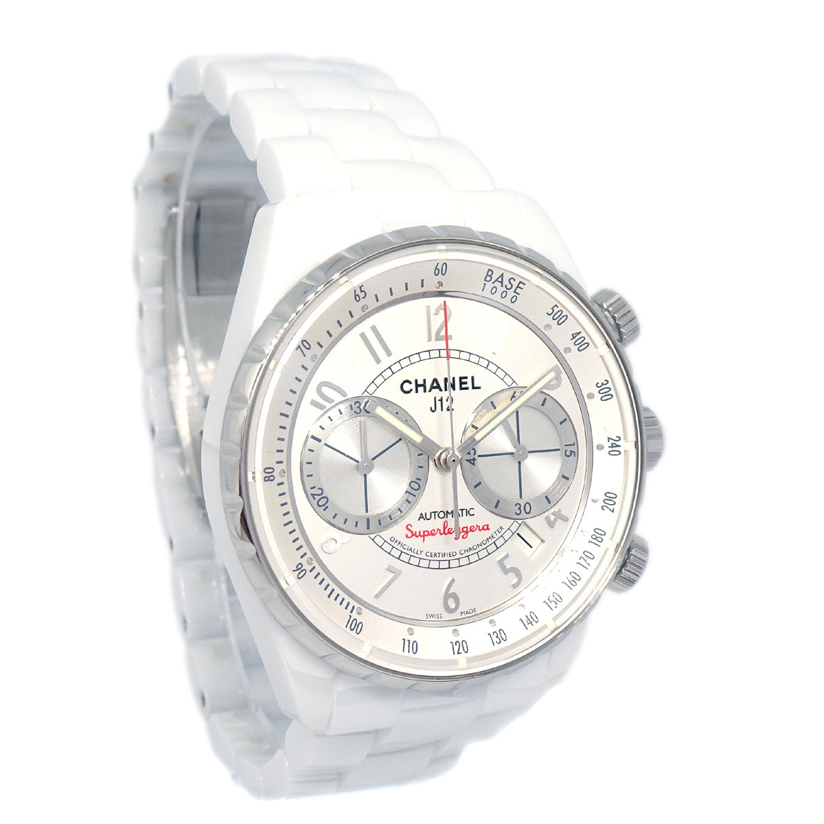 Chanel Ref.H3410 J12 Superleggera 41mm Self-winding Watch Ceramic SS