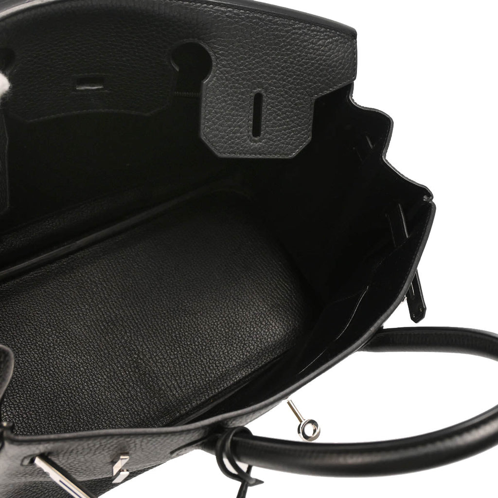 Hermes 2016 Black Togo Birkin 30 Handbag