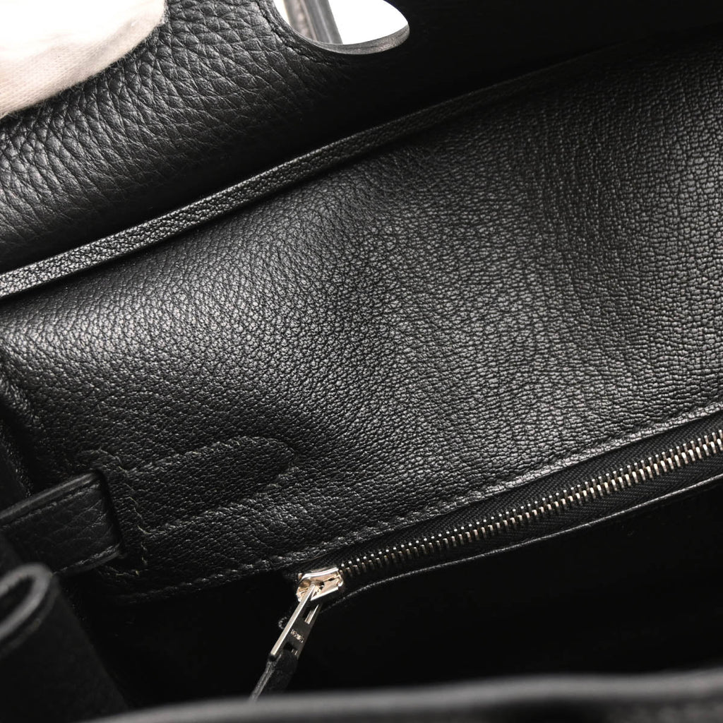Hermes 2016 Black Togo Birkin 30 Handbag