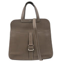 Hermes 2019 Gris Asphalt Taurillon Clemence Halzan 31 Handbag 2way Shoulder