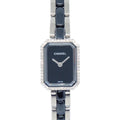 Chanel Premiere H2163 Quartz Watch Ceramic SS Diamond