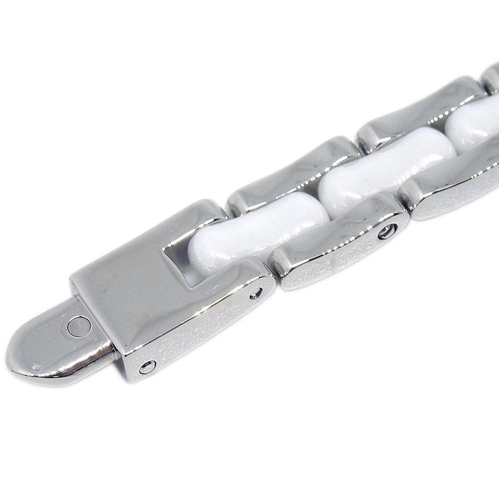 Chanel Premiere H2132 Quartz Watch Ceramic SS Diamond