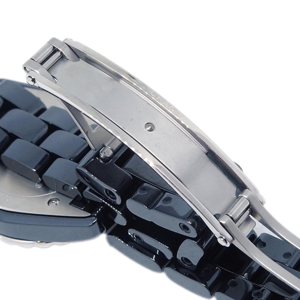 Chanel Ref.H2571 J12 Quartz 29mm Watch Ceramic Diamond SS