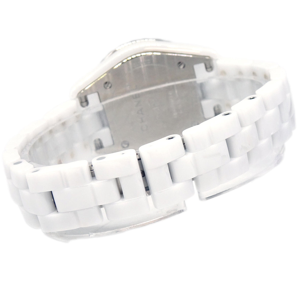 Chanel J12 Ref.H4466 29mm Quartz Watch Ceramic SS Diamond