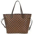 Louis Vuitton 2012 Damier Neverfull MM Shoulder Tote Bag N51105