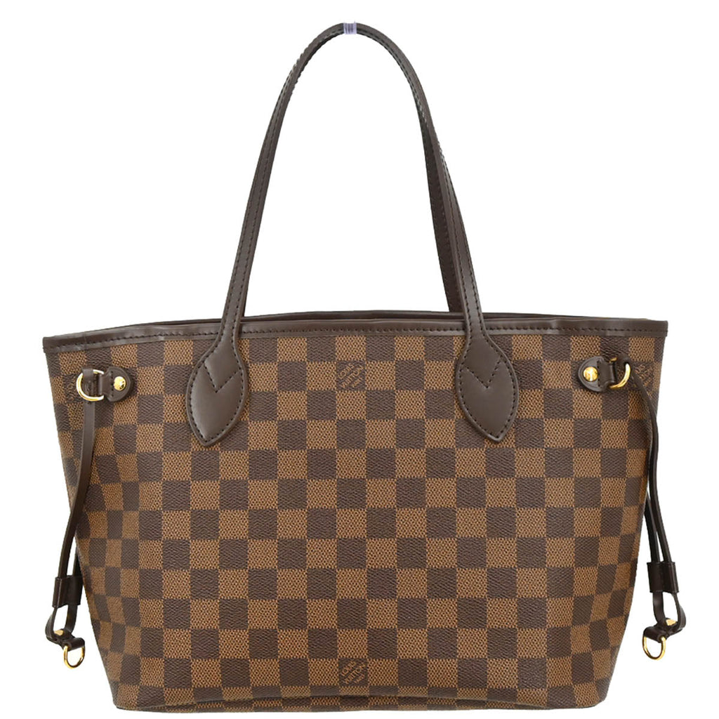 Louis Vuitton 2010 Damier Neverfull PM Tote Handbag N51109