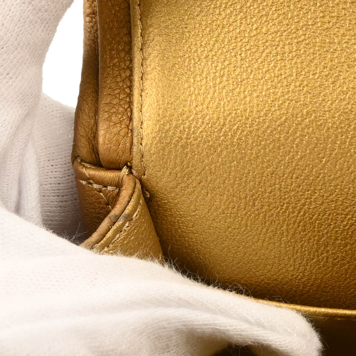 Chanel 2012-2013 Brown Caviar Medium Classic Double Flap Shoulder Bag
