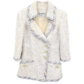 Chanel 2018 Double Breasted Jacket White #34