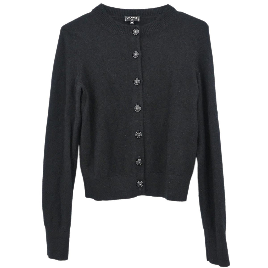 Chanel 2017-2018 Cardigan Black #34