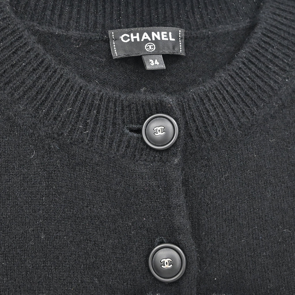 Chanel 2017-2018 Cardigan Black #34